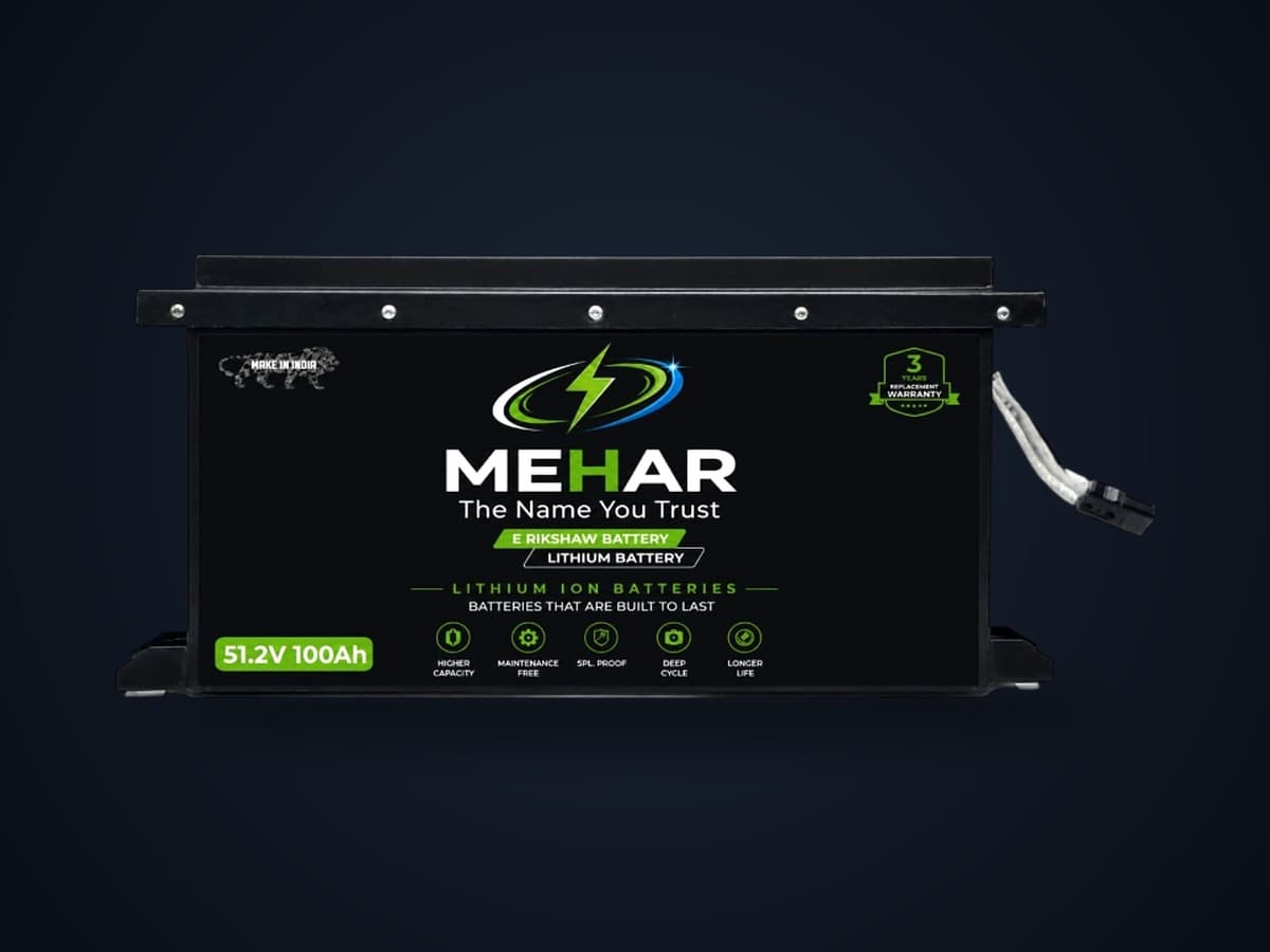 MEHAR 51.2V 100Ah LFP Traction Battery Industrial Lithium Battery